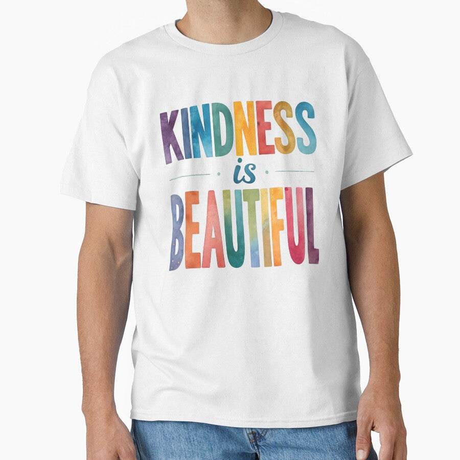 Kindness is beautiful by nimmitrends - Adult & Kids T-Shirts, Sweatshirts & Hoodies apparel design preview 1