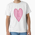 Mental Health Matters Pink Heart Sticker by - Adult & Kids T-Shirts, Sweatshirts & Hoodies apparel design preview 1