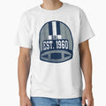 Dallas Throwback Football Helmet T-Shirt - Novelty Apparel Unisex - T-Shirt, Sweatshirt, Hoodie