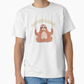 Goosfraba. Calming word for everybody to relax. Sloth - Adult & Kids T-Shirts, Sweatshirts & Hoodies apparel design preview 1