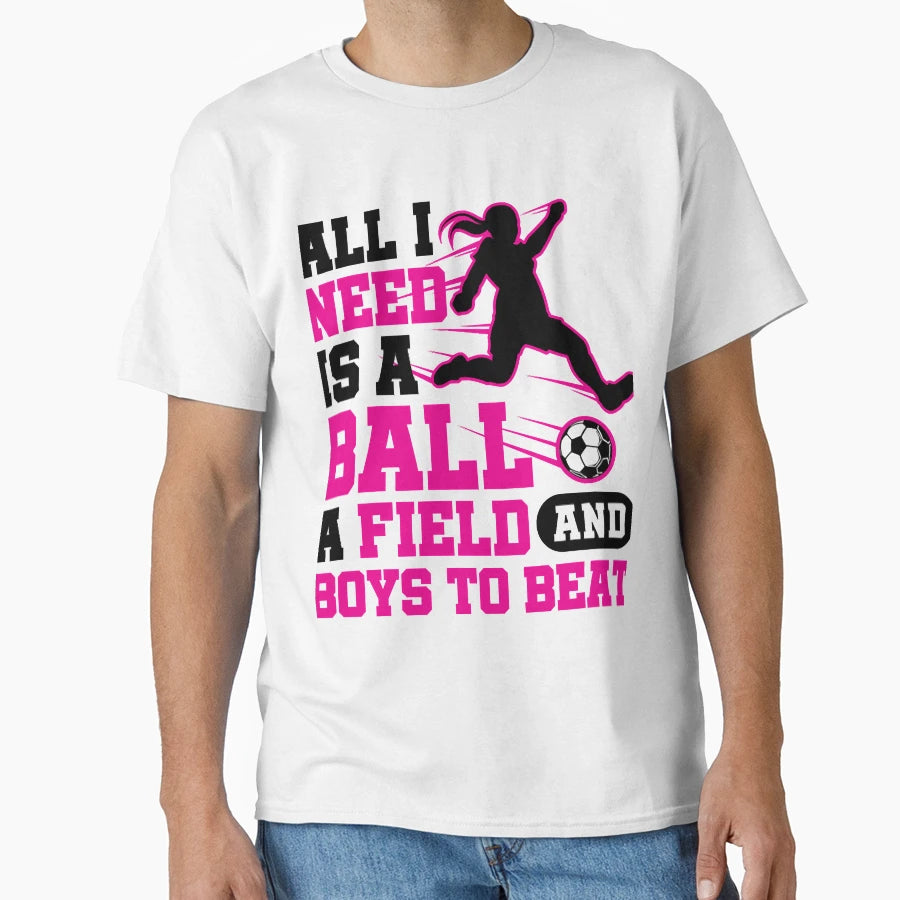 Soccer This Princess Wears Soccer Cleats T-Shirt - Graphic Print for Adults - T-Shirt, Sweatshirt, Hoodie