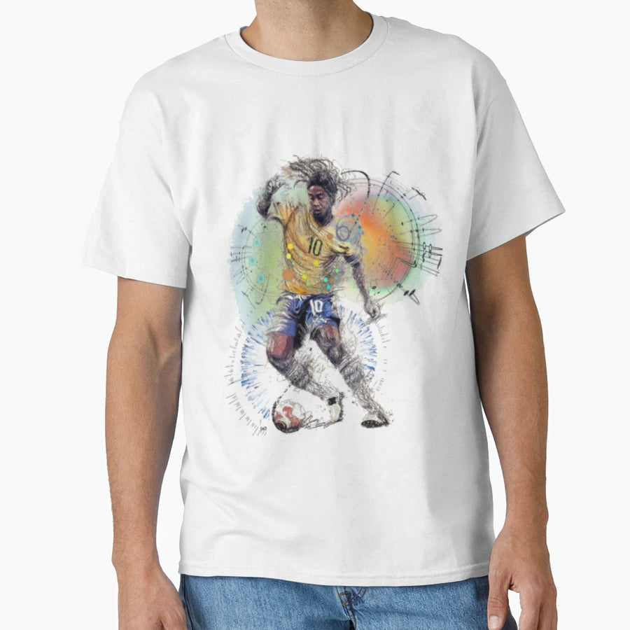 Football Playmaker Ronaldin T-Shirt - Aesthetic Graphic Men Women - T-Shirt, Sweatshirt, Hoodie