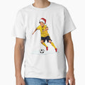 Footballer Chrsitmas Yellow Black T-Shirt - Fun Novelty Design Unisex - T-Shirt, Sweatshirt, Hoodie