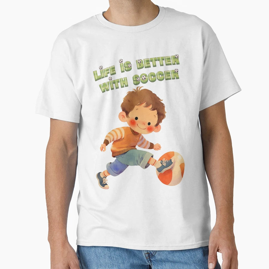 Life Is Better Football Fan T-Shirt - Trendy Graphic Men Women - T-Shirt, Sweatshirt, Hoodie