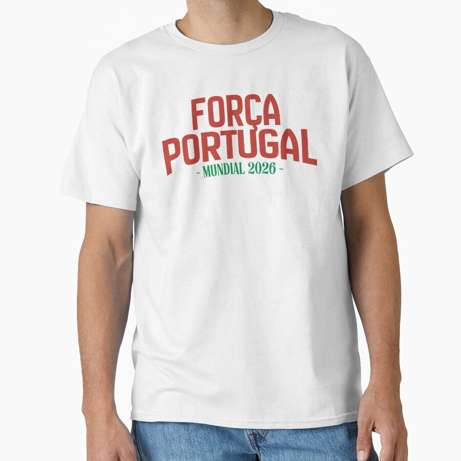 Força Portugal Mundial 2026 by DILMIK. - Adult & Kids T-Shirts, Sweatshirts & Hoodies apparel design preview 1