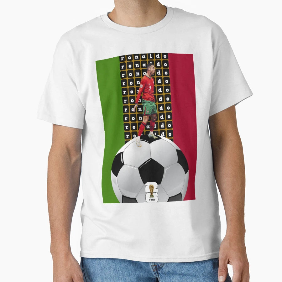 Fifa World Cup 2026 Cristiano T-Shirt - Fun Novelty Design Men Women - T-Shirt, Sweatshirt, Hoodie