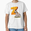 Alphabet Z Zebra T-Shirt - Trendy Graphic Men Women - T-Shirt, Sweatshirt, Hoodie