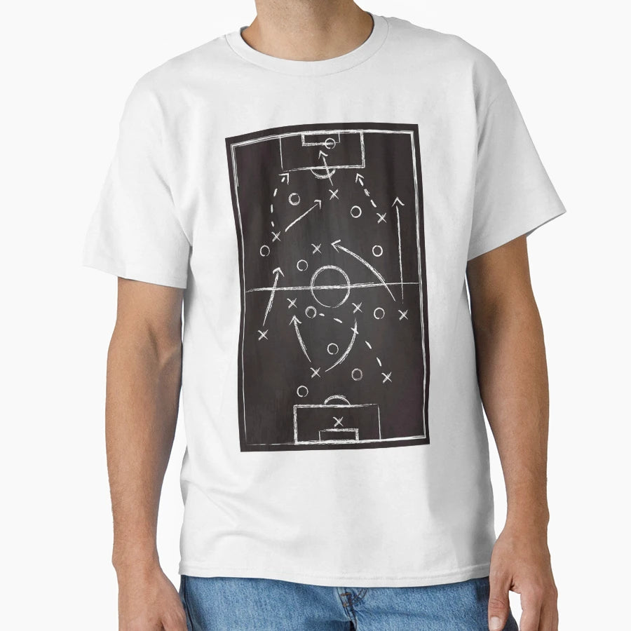 Football Soccer Tactics T-Shirt - Custom Art Print Men Women - T-Shirt, Sweatshirt, Hoodie