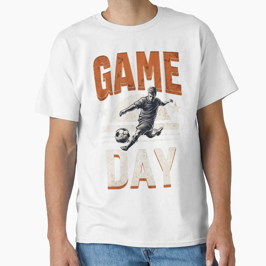 Game Day Soccer T-Shirt - Minimalist Print Unisex - T-Shirt, Sweatshirt, Hoodie