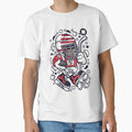 Hockey Player T-Shirt - Minimalist Print Men Women - T-Shirt, Sweatshirt, Hoodie