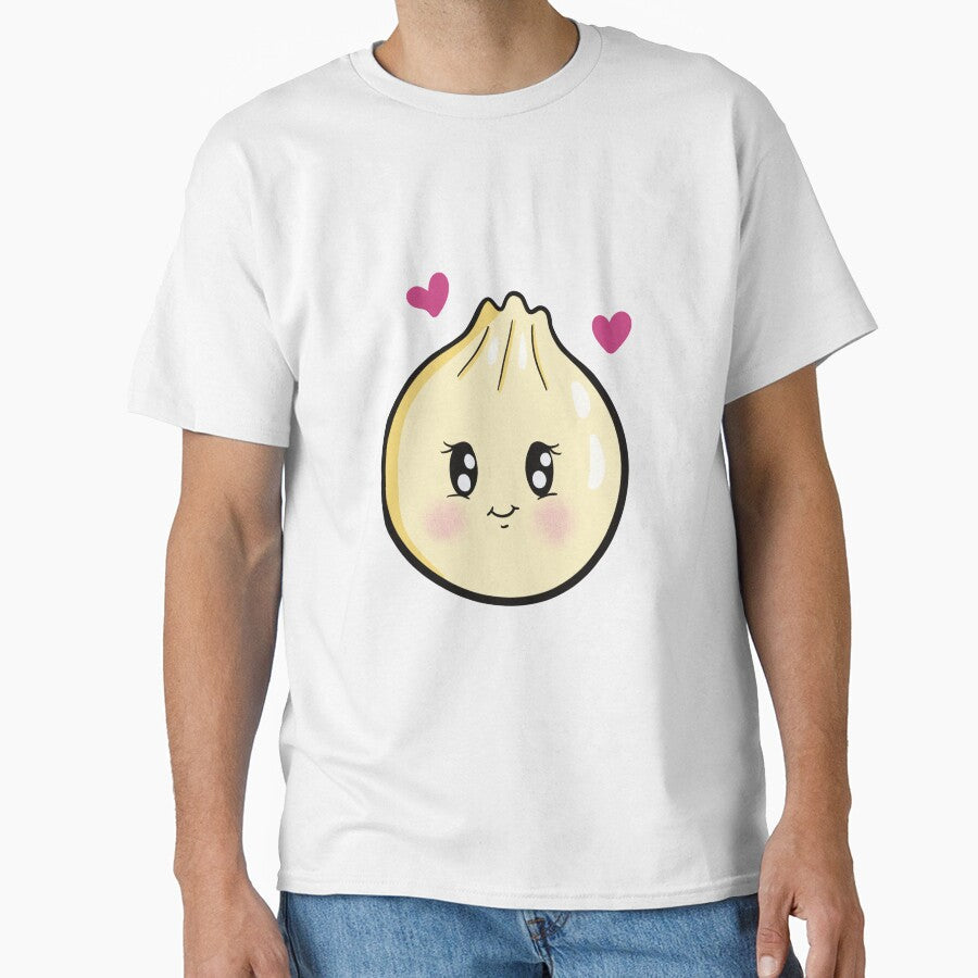 Bao Kawaii Food Dumpling by Crystalseahorse - Adult & Kids T-Shirts, Sweatshirts & Hoodies apparel design preview 1