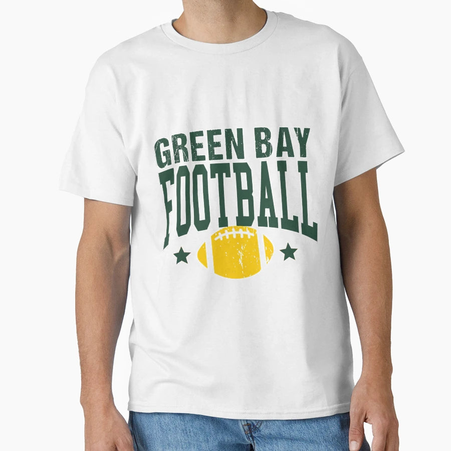 Football Green Bay Football T-Shirt - Trendy Graphic for Adults - T-Shirt, Sweatshirt, Hoodie