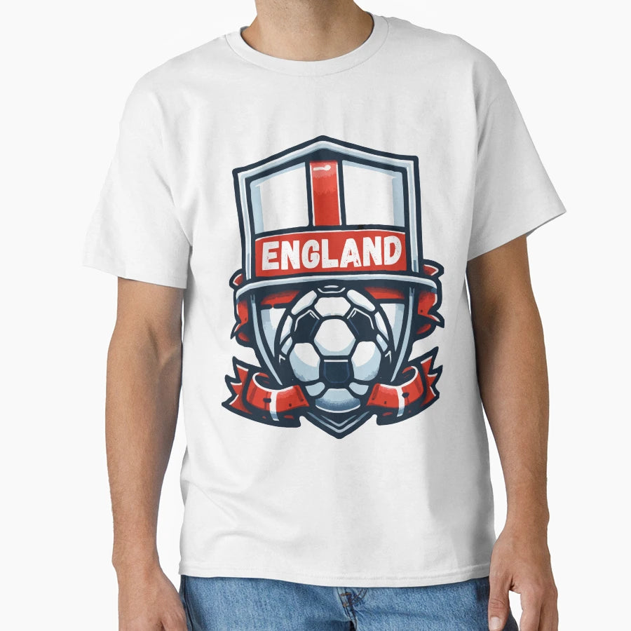 England Football T-Shirt - Graphic Print for Adults - T-Shirt, Sweatshirt, Hoodie