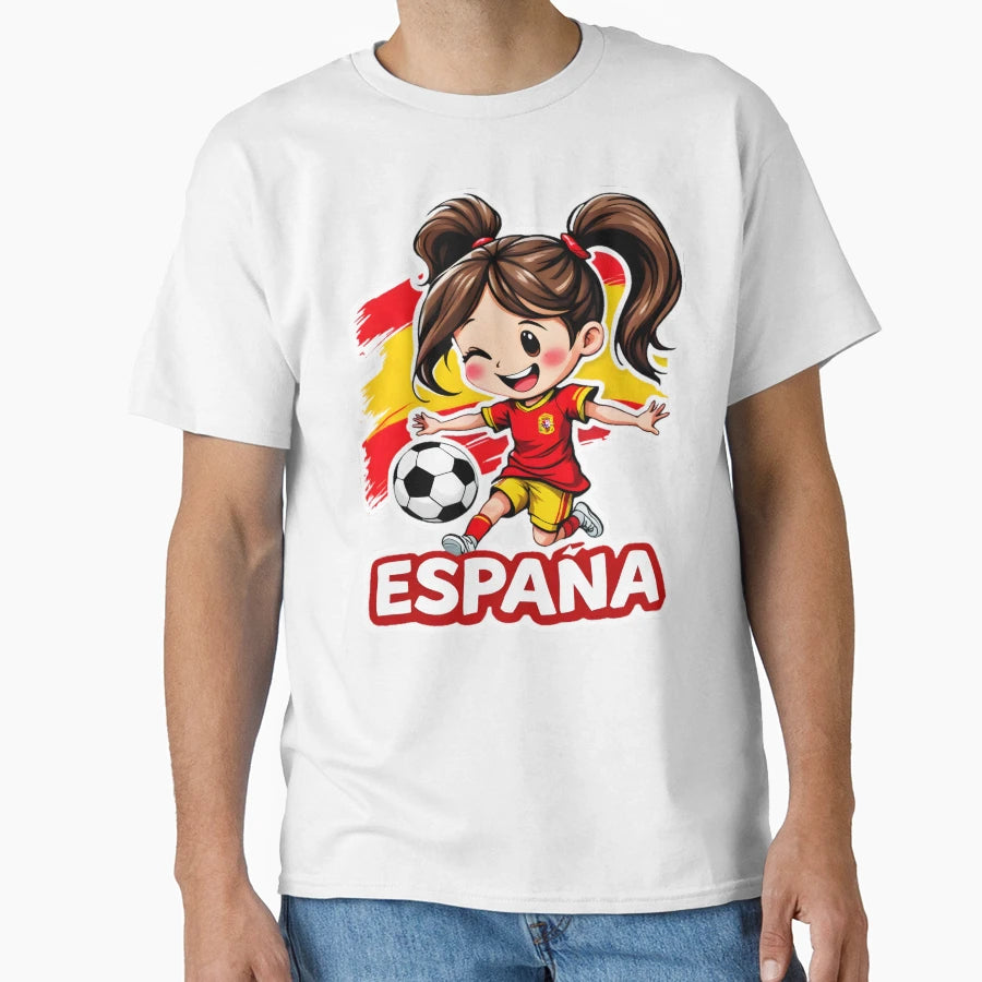 Soccer Spain Football Lover T-Shirt - Unique Graphic Men Women - T-Shirt, Sweatshirt, Hoodie