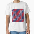 Letter M Americana Old Glory Red And T-Shirt - Streetwear Style Men Women - T-Shirt, Sweatshirt, Hoodie