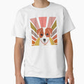 Jack Russell Terrier Pup Retro by artylulu - Adult & Kids T-Shirts, Sweatshirts & Hoodies apparel design preview 1