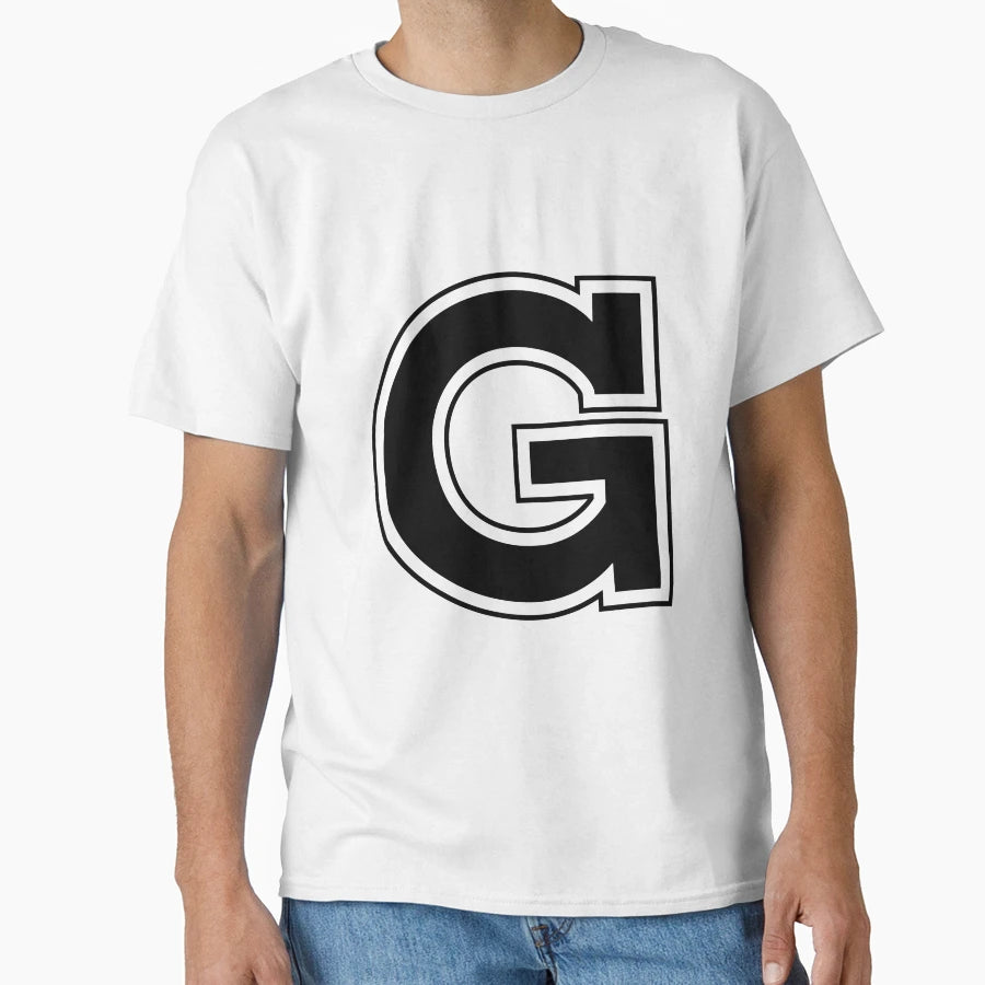 Letter G T-Shirt - Unique Graphic for Adults - T-Shirt, Sweatshirt, Hoodie