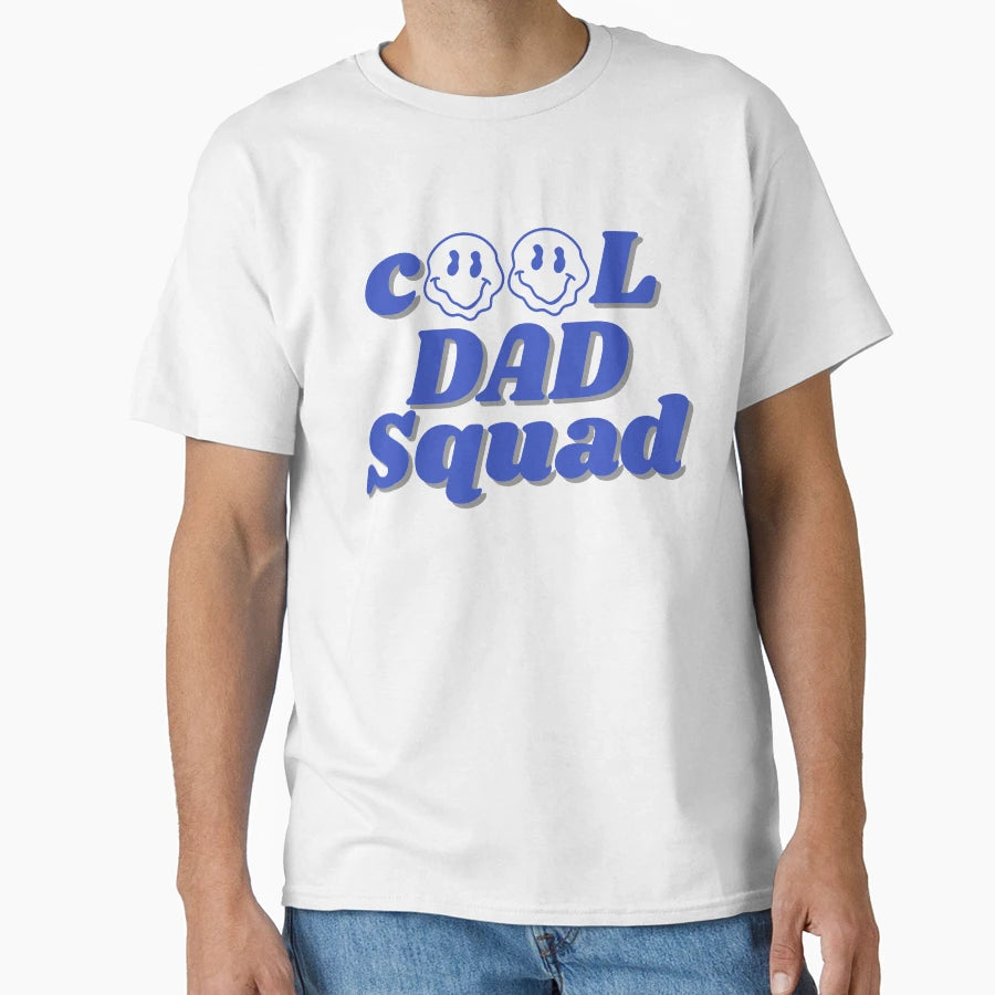 Dad Squad Funny Fathers Day Gift T-Shirt - Casual Everyday Wear Unisex - T-Shirt, Sweatshirt, Hoodie