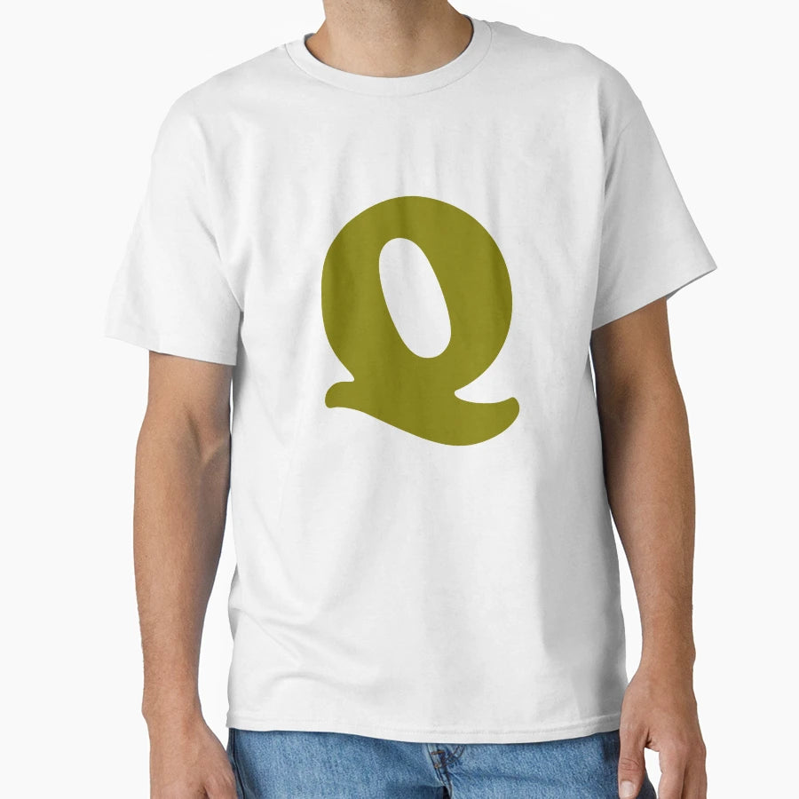 Letter Q Initial Q T-Shirt - Unique Graphic Men Women - T-Shirt, Sweatshirt, Hoodie