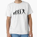 Football Human Evolution T-Shirt - Custom Art Print for Adults - T-Shirt, Sweatshirt, Hoodie