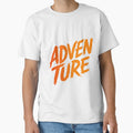 Adventure Brush Typography Sticker Bold Outdoor - Adult & Kids T-Shirts, Sweatshirts & Hoodies apparel design preview 1