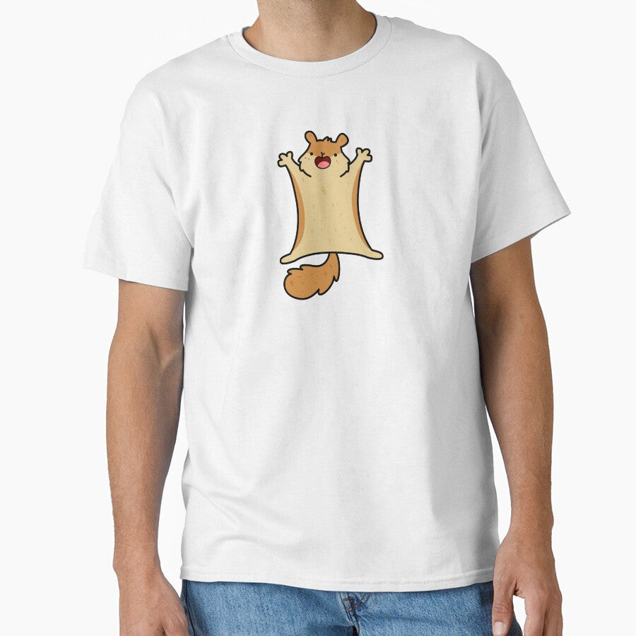 Kawaii Flying Squirrel by kawaiilife - Adult & Kids T-Shirts, Sweatshirts & Hoodies apparel design preview 1