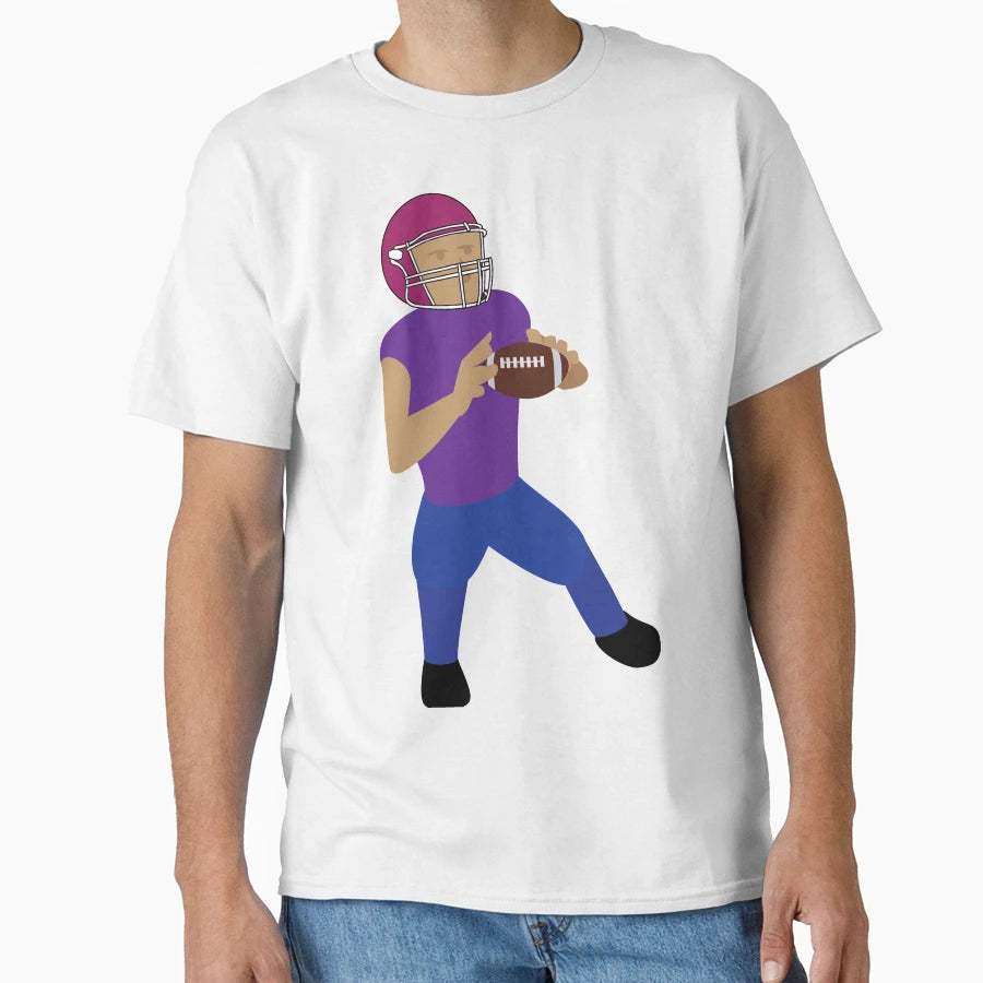 Football Player T-Shirt - Streetwear Style Men Women - T-Shirt, Sweatshirt, Hoodie
