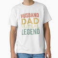 Husband Dad Futsal Legend T-Shirt - Minimalist Print for Adults - T-Shirt, Sweatshirt, Hoodie