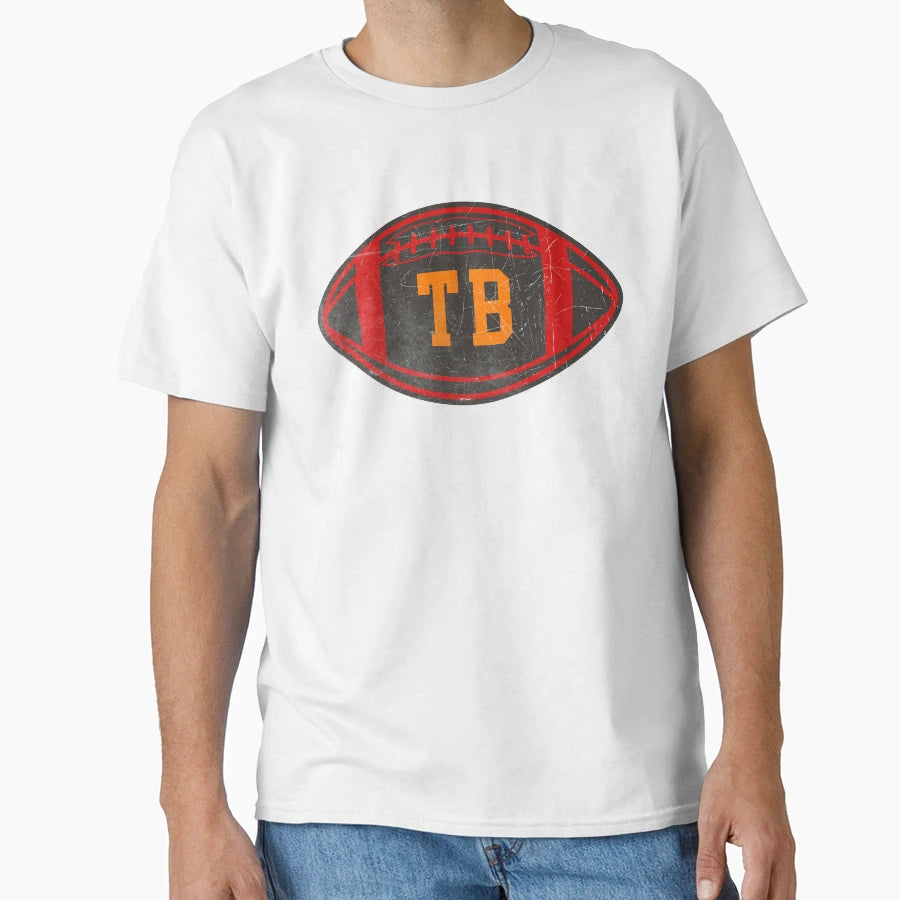 Tampa Bay Throwback Football T-Shirt - Novelty Apparel Unisex - T-Shirt, Sweatshirt, Hoodie