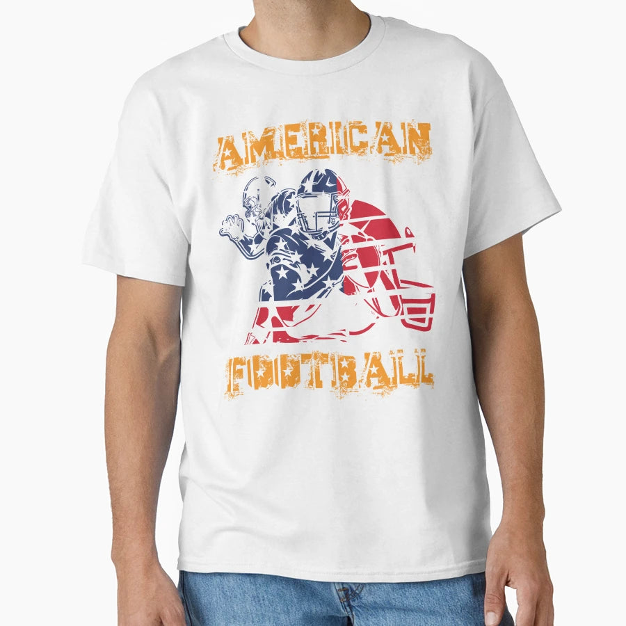 American Football T-Shirt - Custom Art Print for Adults - T-Shirt, Sweatshirt, Hoodie