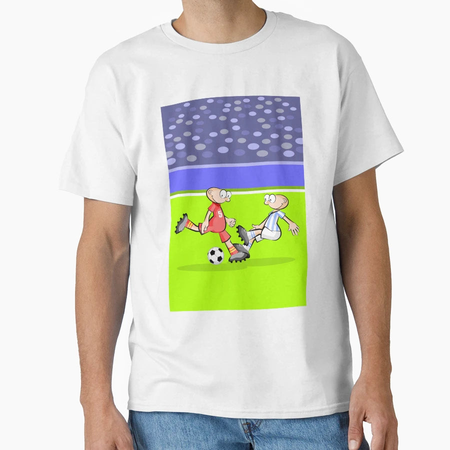 Soccer One Player Strikes Everything To T-Shirt - Aesthetic Graphic Unisex - T-Shirt, Sweatshirt, Hoodie