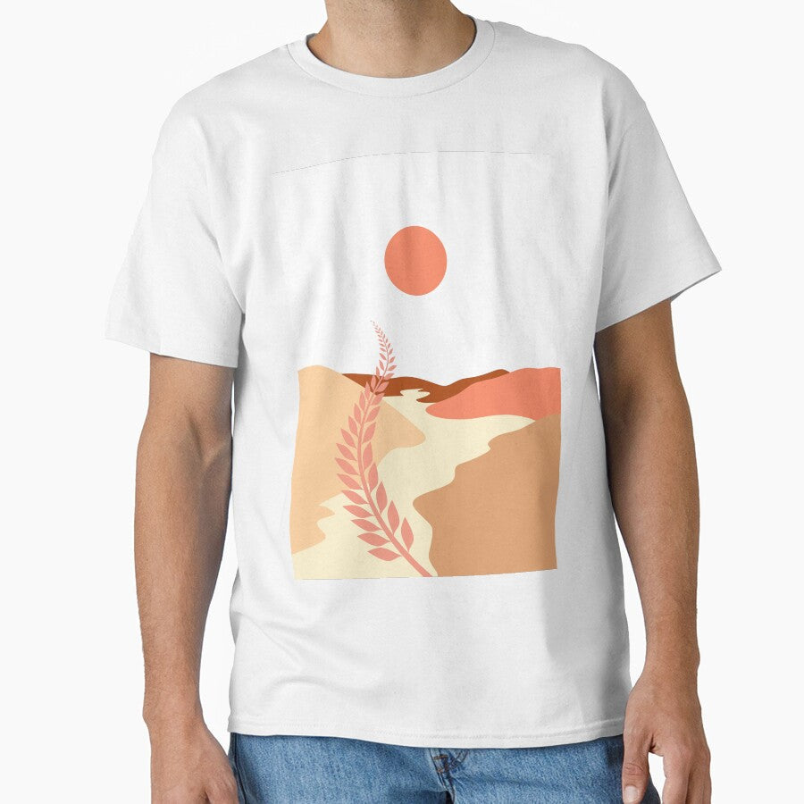 Boho landscape print by ArtInRhythm - Adult & Kids T-Shirts, Sweatshirts & Hoodies apparel design preview 1