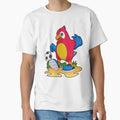 Parrot As Soccer Player Soccer T-Shirt - Graphic Print for Adults - T-Shirt, Sweatshirt, Hoodie