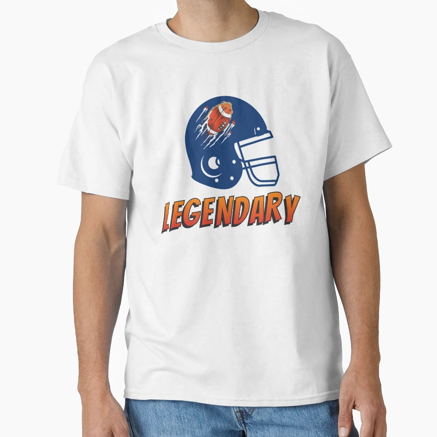 Legendary American Football T-Shirt - Aesthetic Graphic Men Women - T-Shirt, Sweatshirt, Hoodie