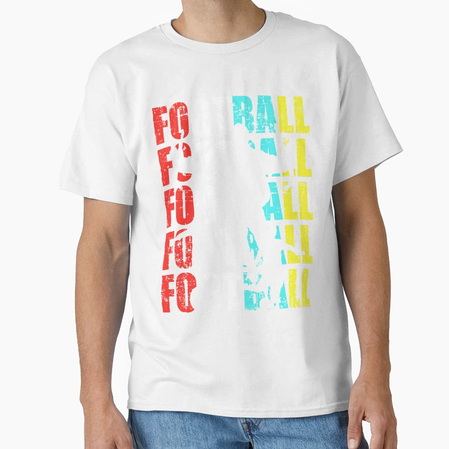Football Soccer Lover Silhouette T-Shirt - Fun Novelty Design Unisex - T-Shirt, Sweatshirt, Hoodie