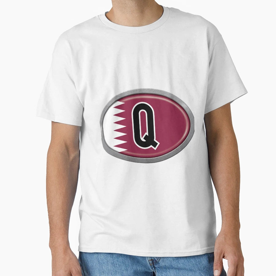 Qatar International Vehicle Code T-Shirt - Aesthetic Graphic for Adults - T-Shirt, Sweatshirt, Hoodie