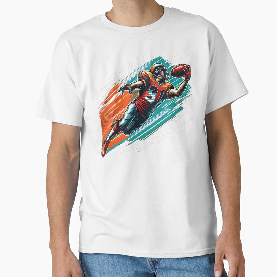 Rugby Player T-Shirt - Trendy Graphic Men Women - T-Shirt, Sweatshirt, Hoodie