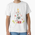 Funny Soccer Tree Hat Snow Santa T-Shirt - Fun Novelty Design Unisex - T-Shirt, Sweatshirt, Hoodie