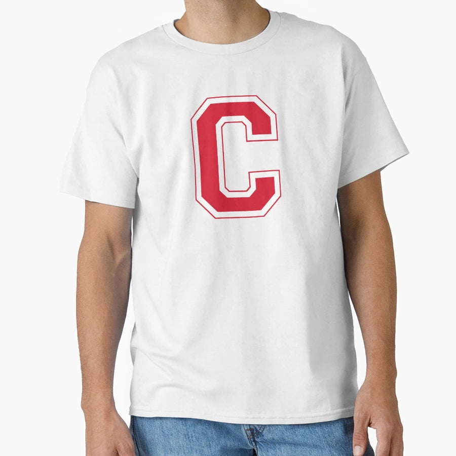 Red Varsity Letter C T-Shirt - Unique Graphic Unisex - T-Shirt, Sweatshirt, Hoodie