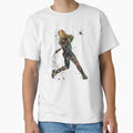 Baseball Batter Watercolor Softball T-Shirt - Custom Art Print Men Women - T-Shirt, Sweatshirt, Hoodie
