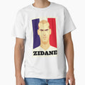 Zidane Art T-Shirt - Minimalist Print for Adults - T-Shirt, Sweatshirt, Hoodie