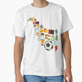 Sports Ball Mom Dad Sports Gift Dad T-Shirt - Streetwear Style Men Women - T-Shirt, Sweatshirt, Hoodie