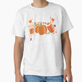 American Football Pumpkin Spice Halloween T-Shirt - Unique Graphic Unisex - T-Shirt, Sweatshirt, Hoodie