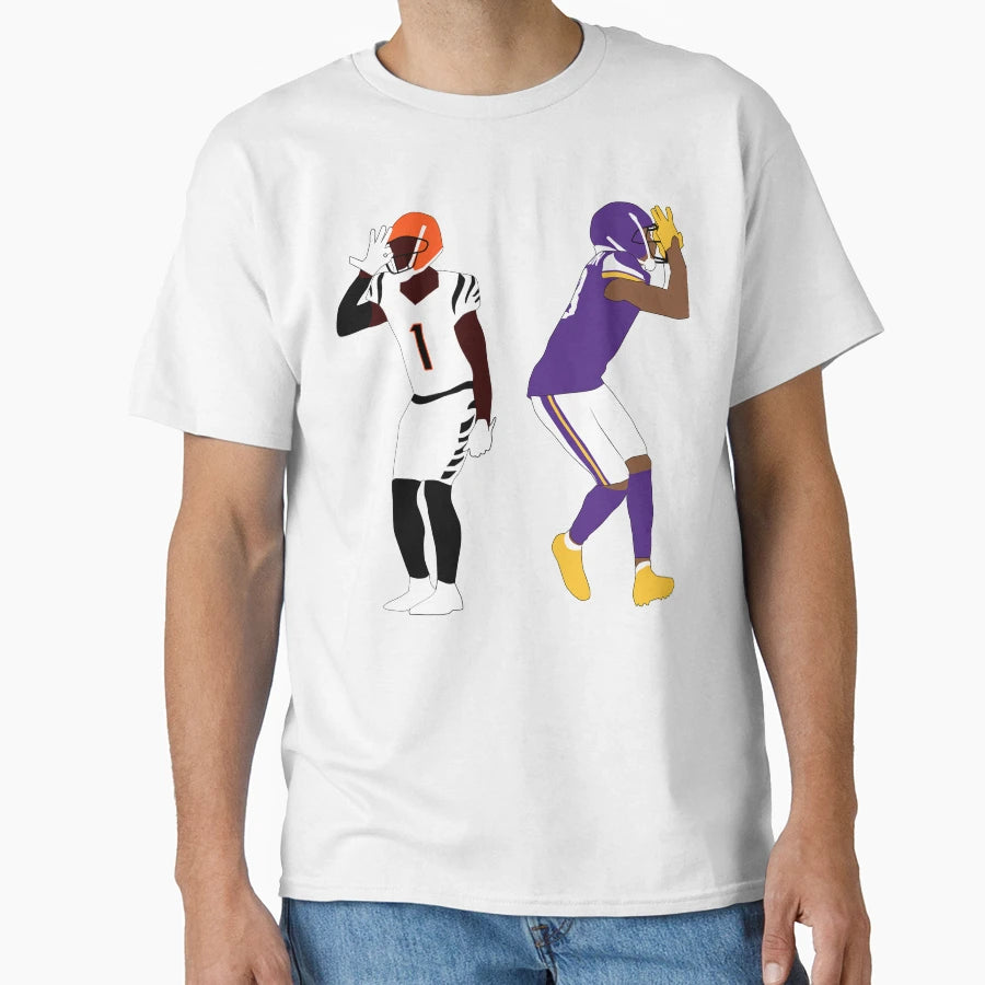 Griddy Duo JJ And Jammar Chase Best T-Shirt - Streetwear Style Unisex - T-Shirt, Sweatshirt, Hoodie