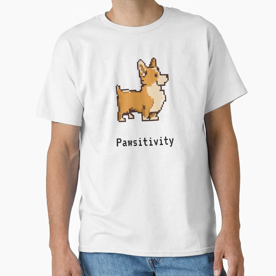 Pixel Pawsitivity: Canine Joy Unleashed by - Adult & Kids T-Shirts, Sweatshirts & Hoodies apparel design preview 1