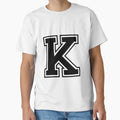 Letter K T-Shirt - Fun Novelty Design Unisex - T-Shirt, Sweatshirt, Hoodie