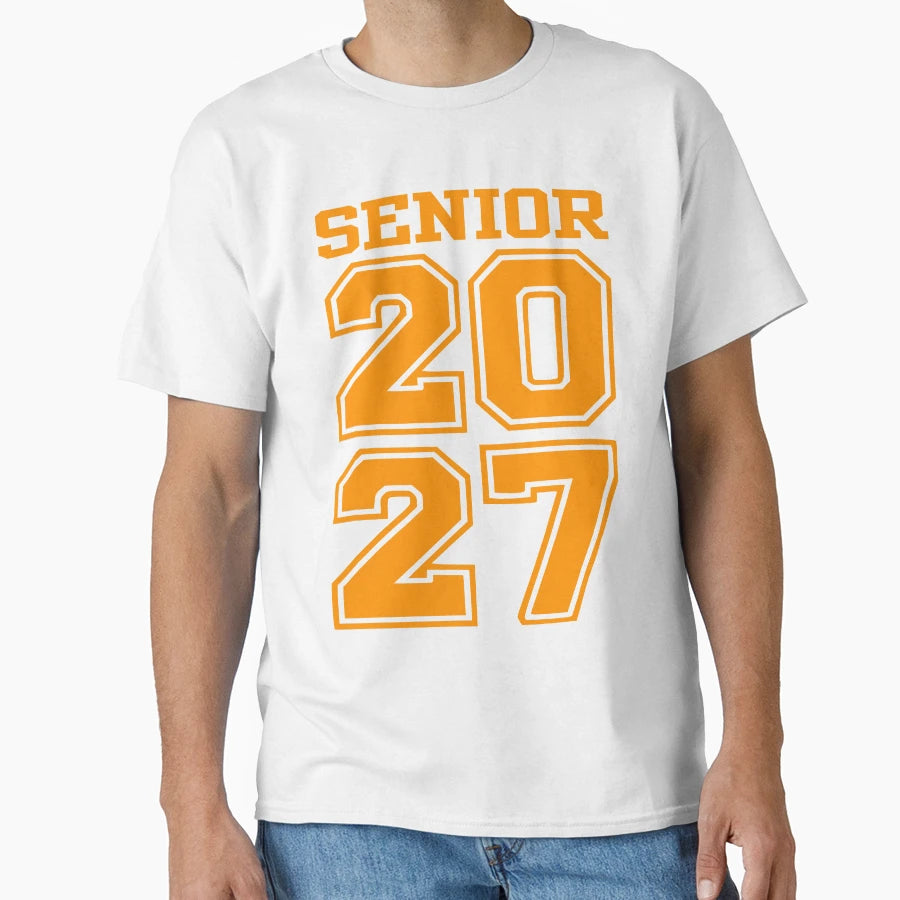 Back To School Class 2027 Seniors T-Shirt - Trendy Graphic for Adults - T-Shirt, Sweatshirt, Hoodie