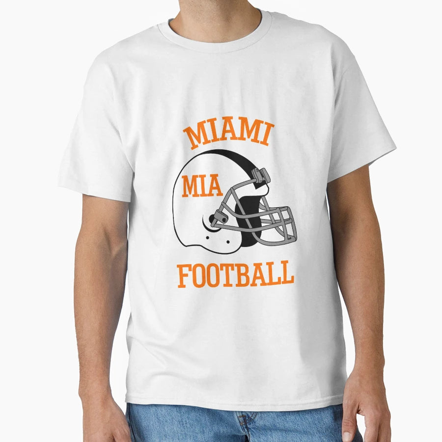 Miami Football And T-Shirt - Fun Novelty Design Unisex - T-Shirt, Sweatshirt, Hoodie