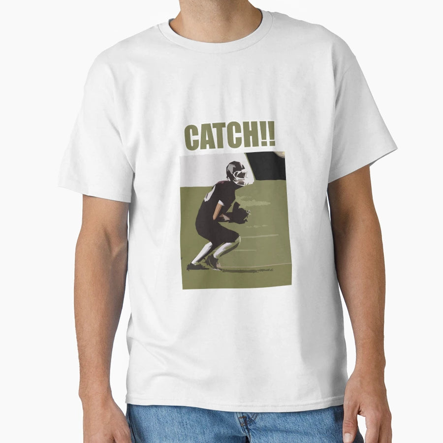 Catch Football T-Shirt - Unique Graphic Men Women - T-Shirt, Sweatshirt, Hoodie