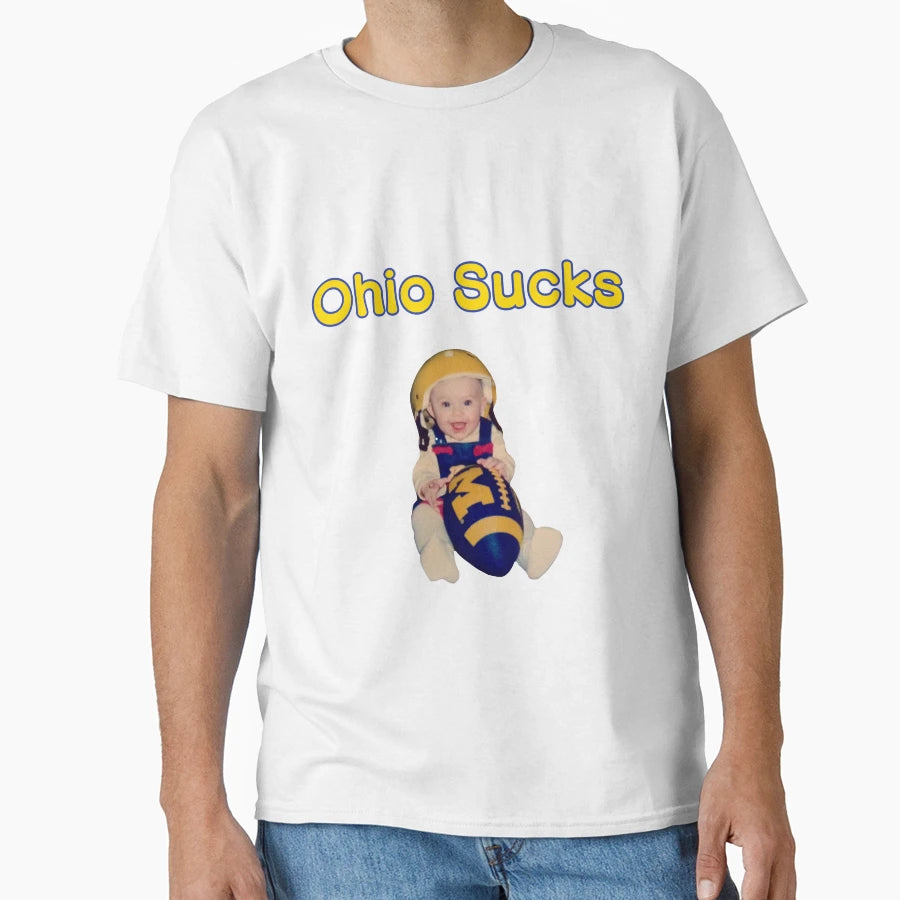 Ohio Sucks T-Shirt - Custom Art Print Unisex - T-Shirt, Sweatshirt, Hoodie